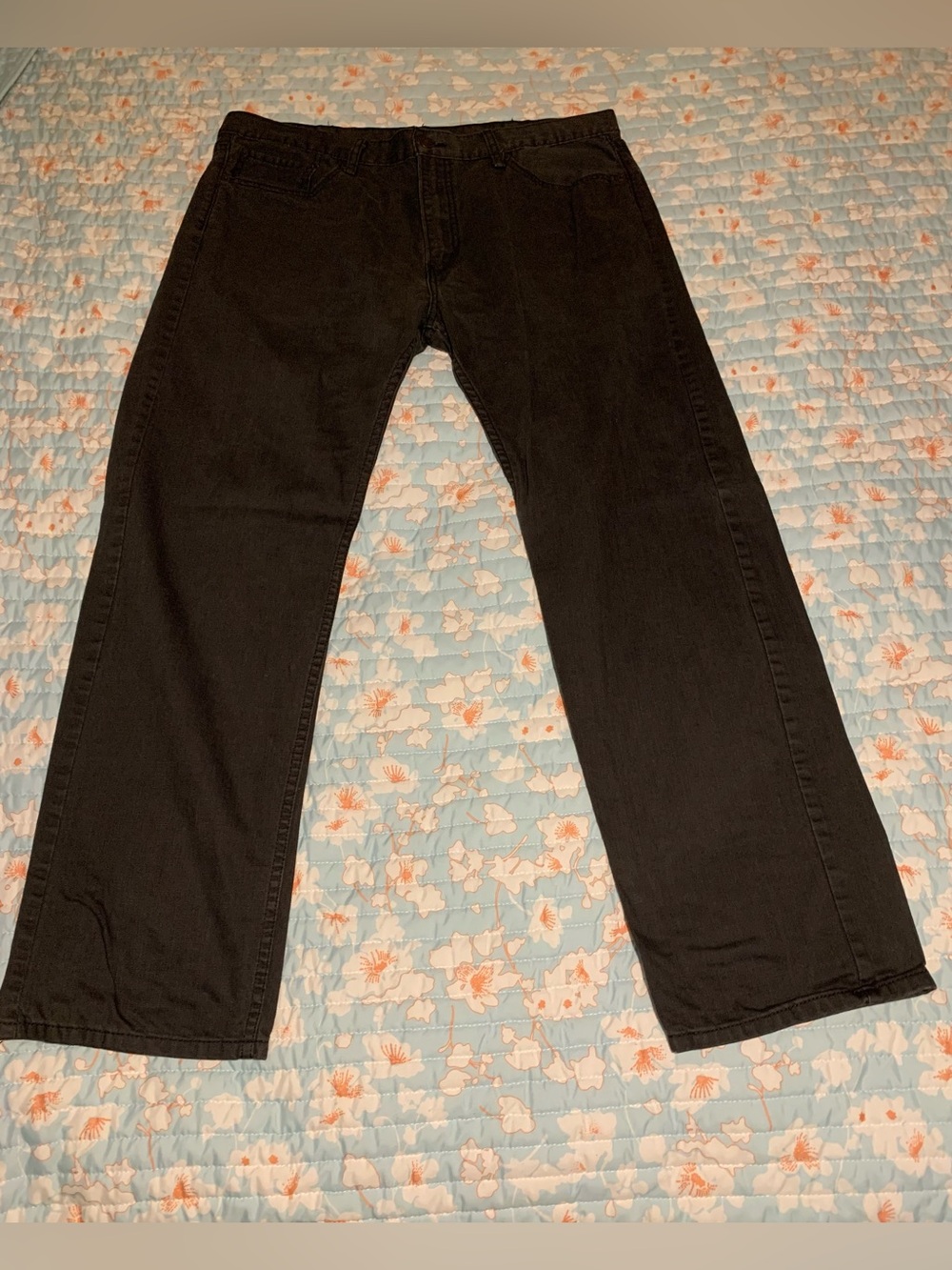 Levi's Graish Black Denim 505 Jeans
